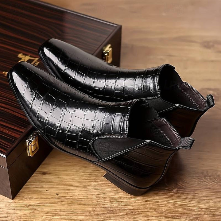 Refined Slip-On Chelsea Boots