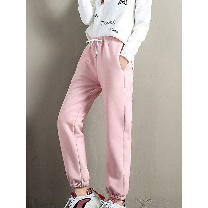 Cozy High-Waist Joggers