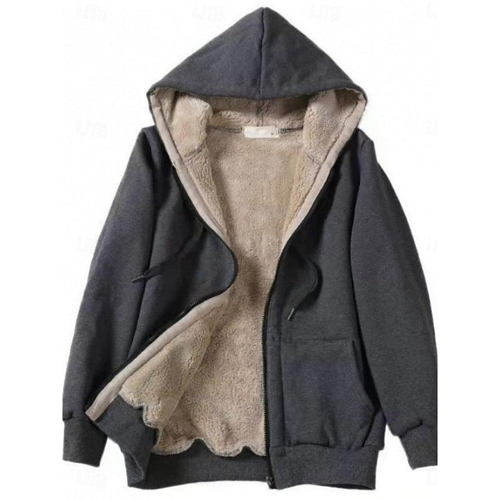 Cozy Hooded Zip Jacket