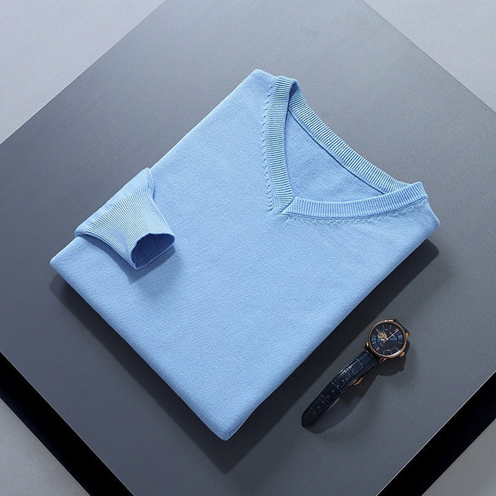 Refined V-Neck Sweater