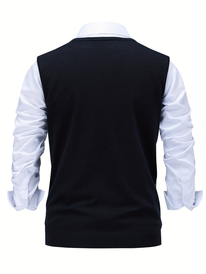 Classic Argyle Sweater Vest