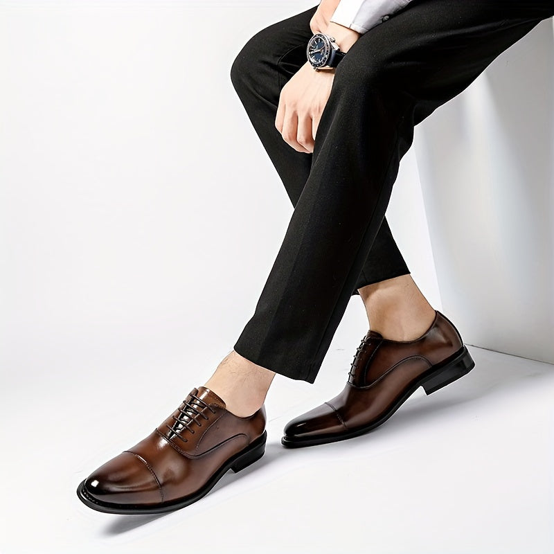 Classic Cap-Toe Oxford Shoes