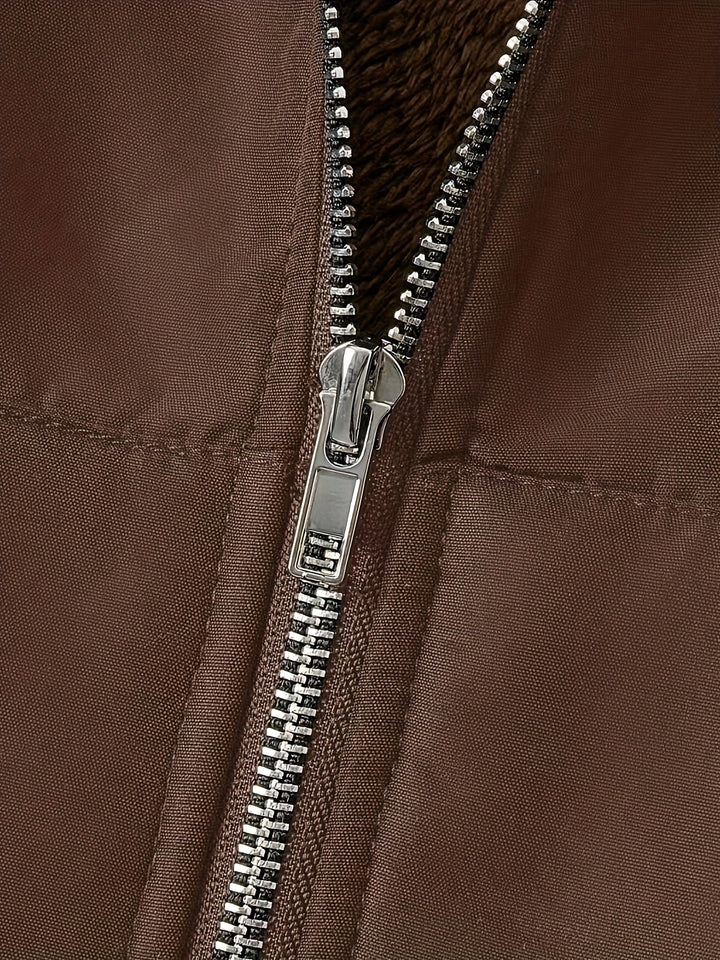 Cozy Hooded Longline Coat