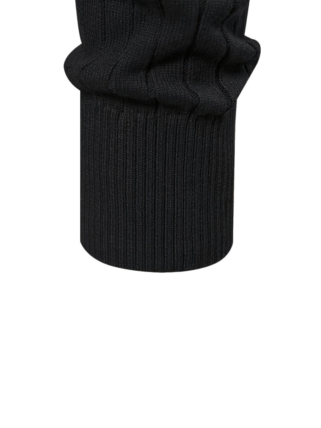 Quarter-Zip Stand Collar Sweater