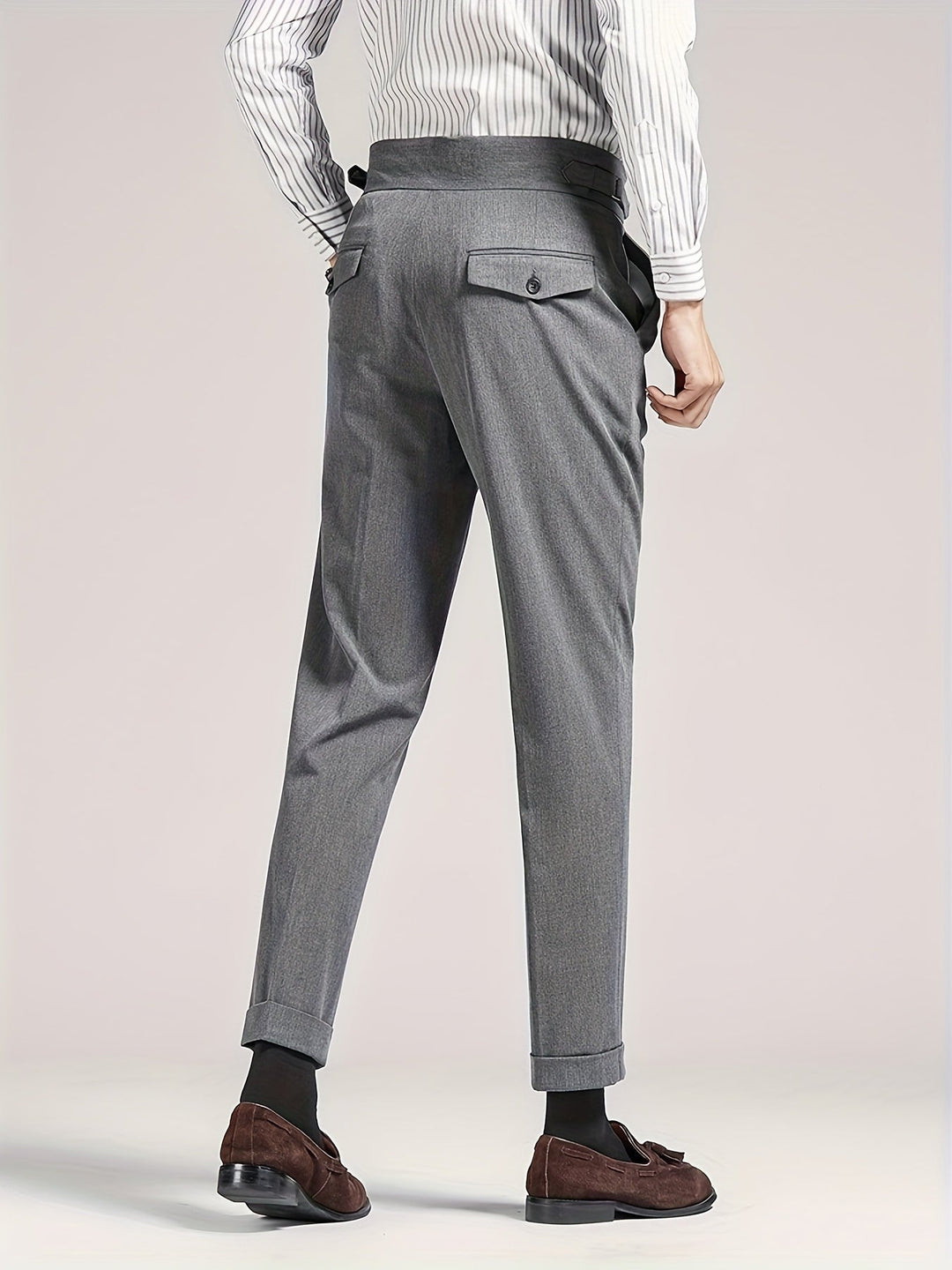 Tailored Pleated Pants