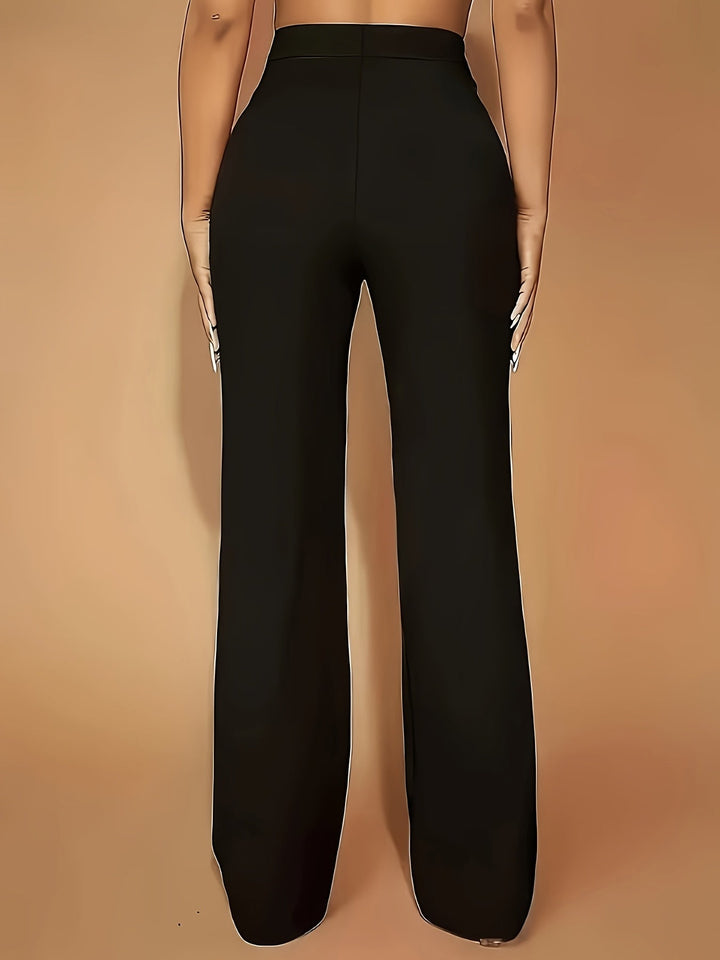 High-Waist Wide-Leg Pants
