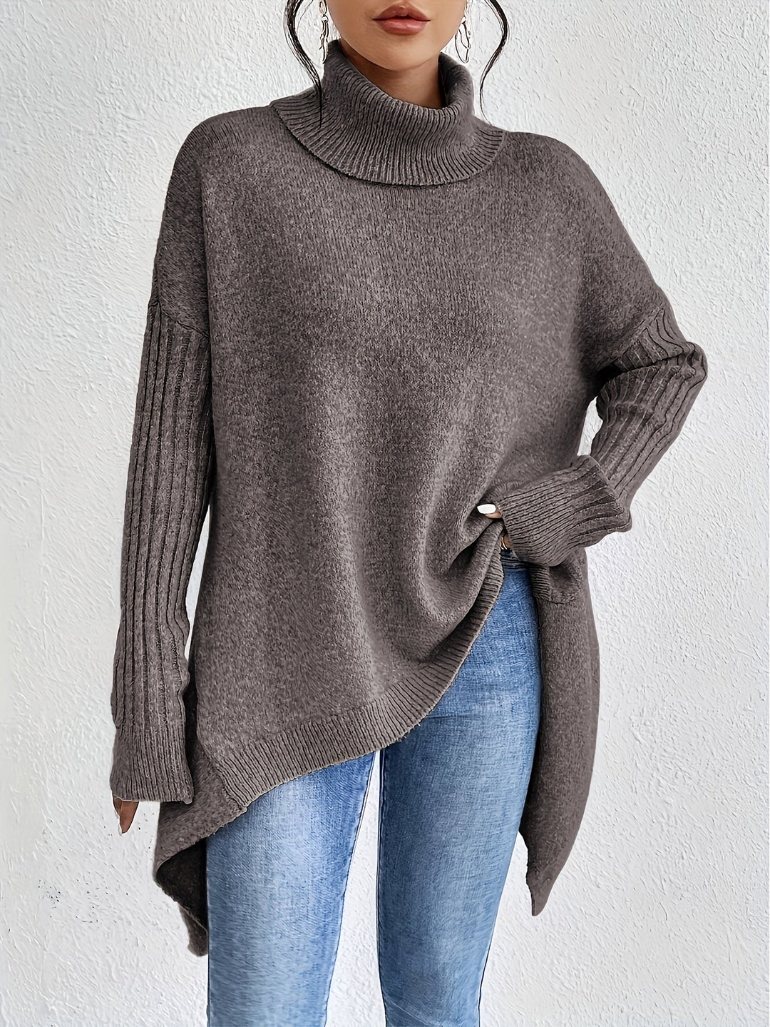 Cozy High-Neck Sweater