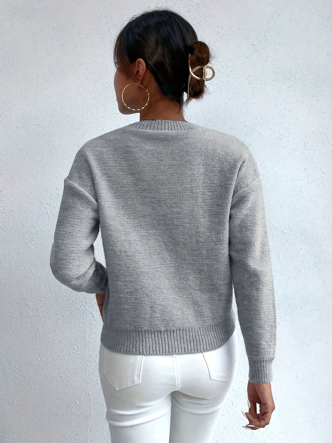 Chunky Cable-Knit Sweater