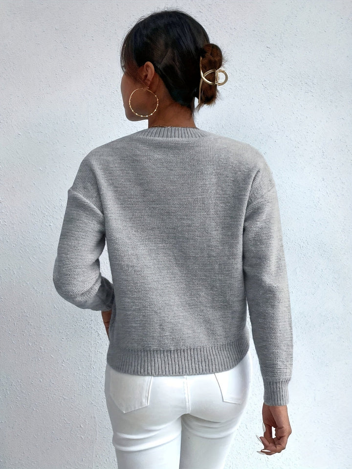 Chunky Cable-Knit Sweater