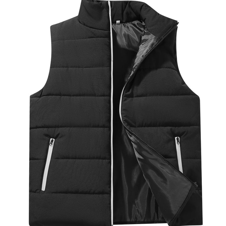 Quilted Zip-Up Vest