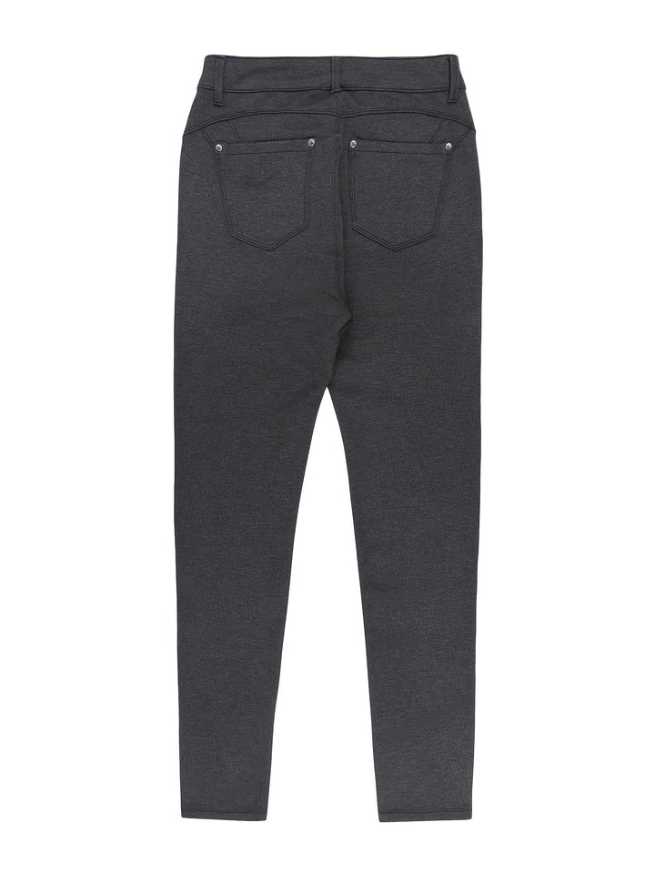 High-Waist Skinny Jeans