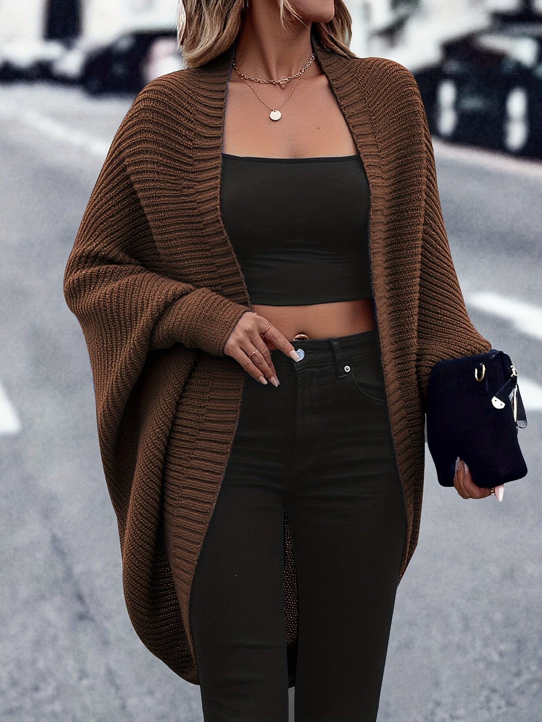 Longline Cardigan for Fall and Winter