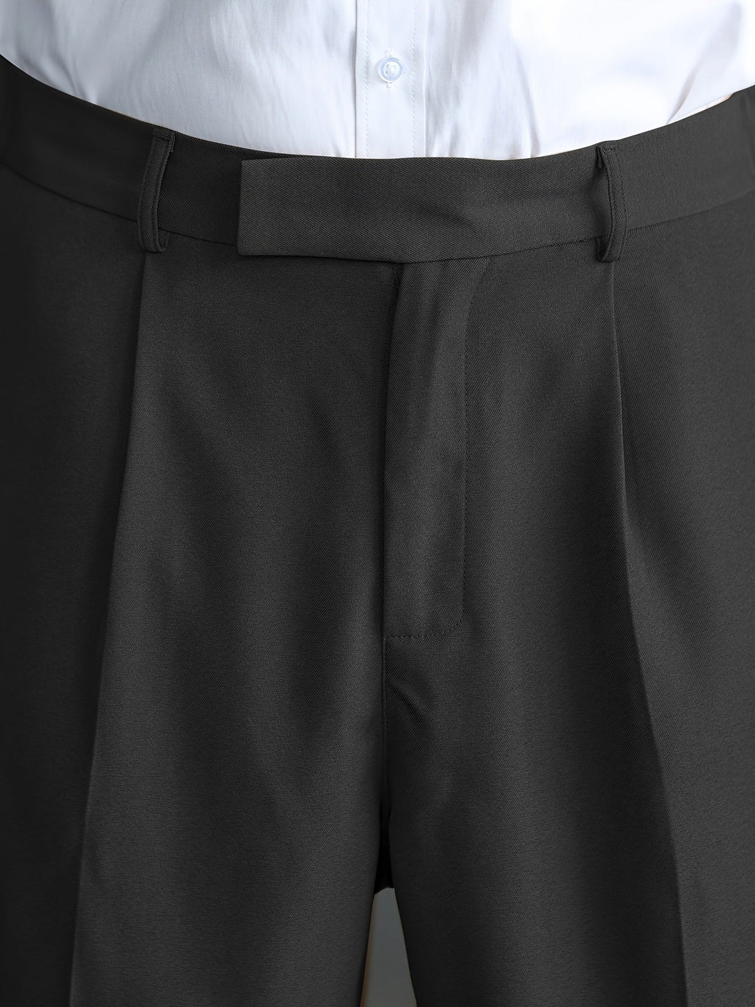 Relaxed Wide-Leg Dress Pants