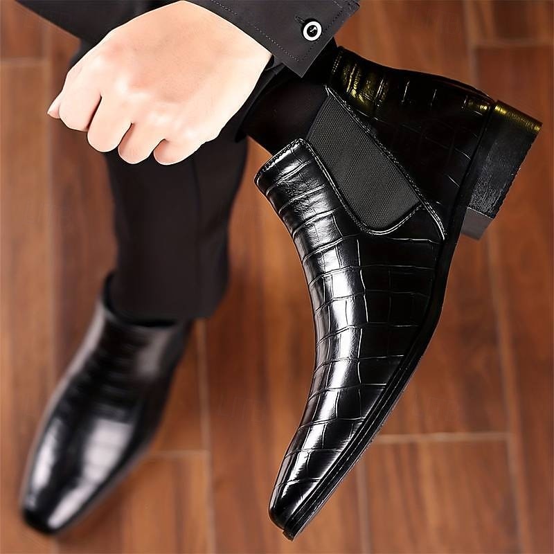 Refined Slip-On Chelsea Boots