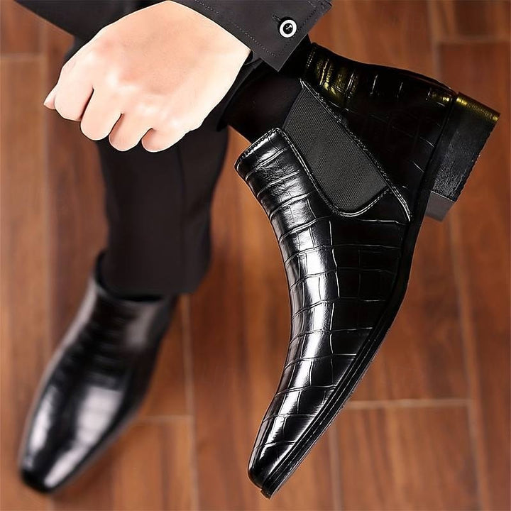 Refined Slip-On Chelsea Boots