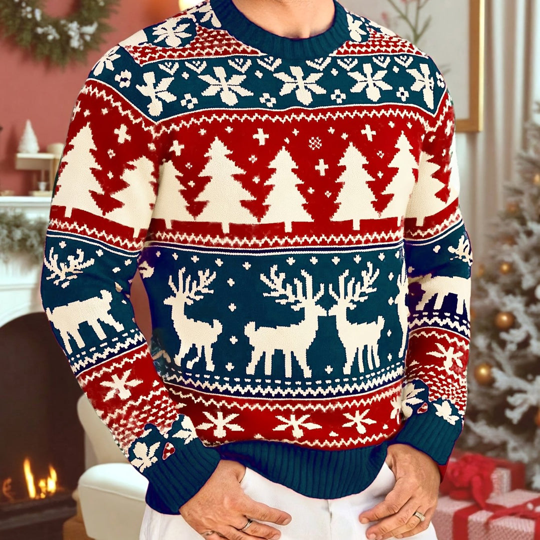 Festive Holiday Knit Sweater