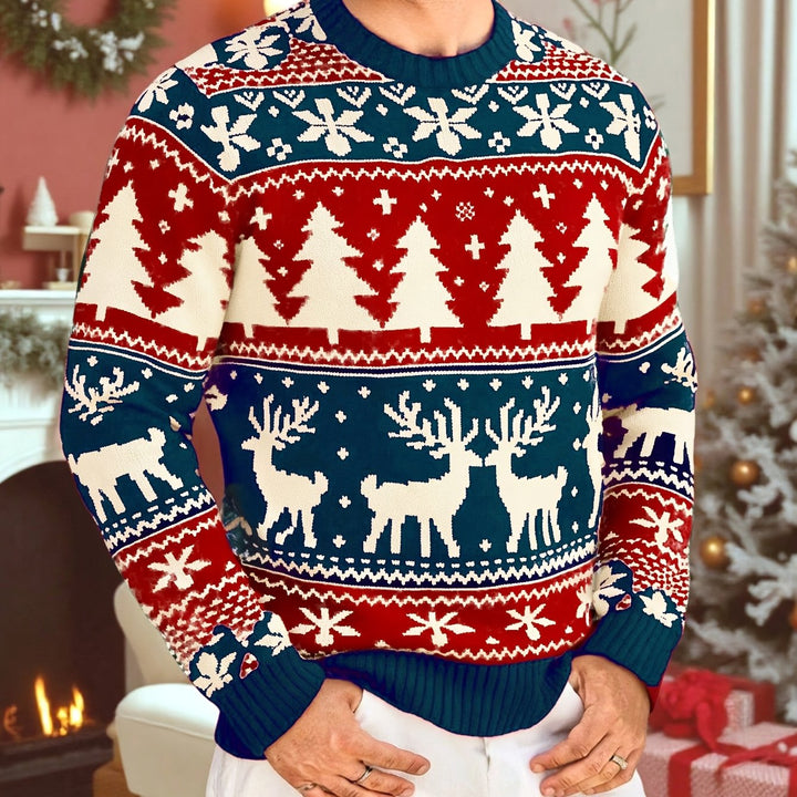 Festive Holiday Knit Sweater
