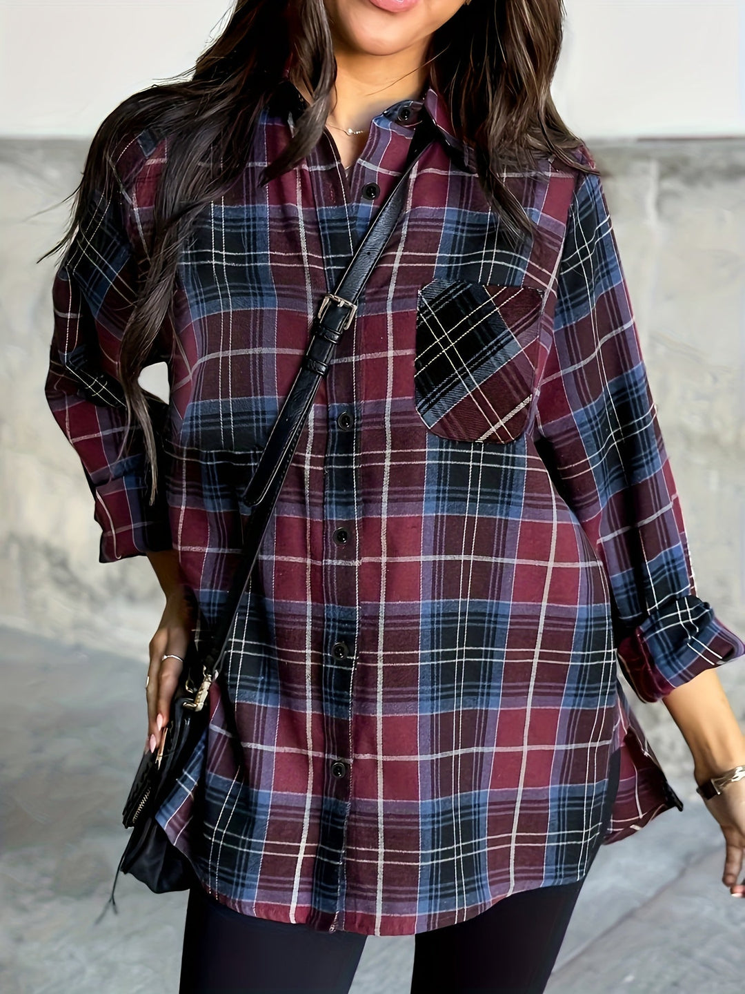 Relaxed Checked Shirt