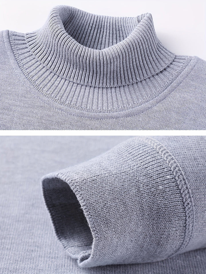 Cozy High-Neck Sweater