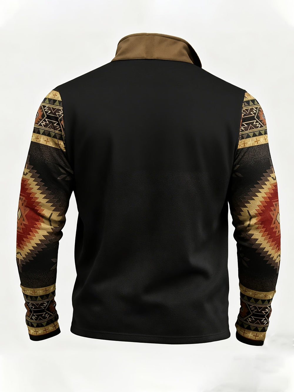 Southwestern Half-Zip Pullover