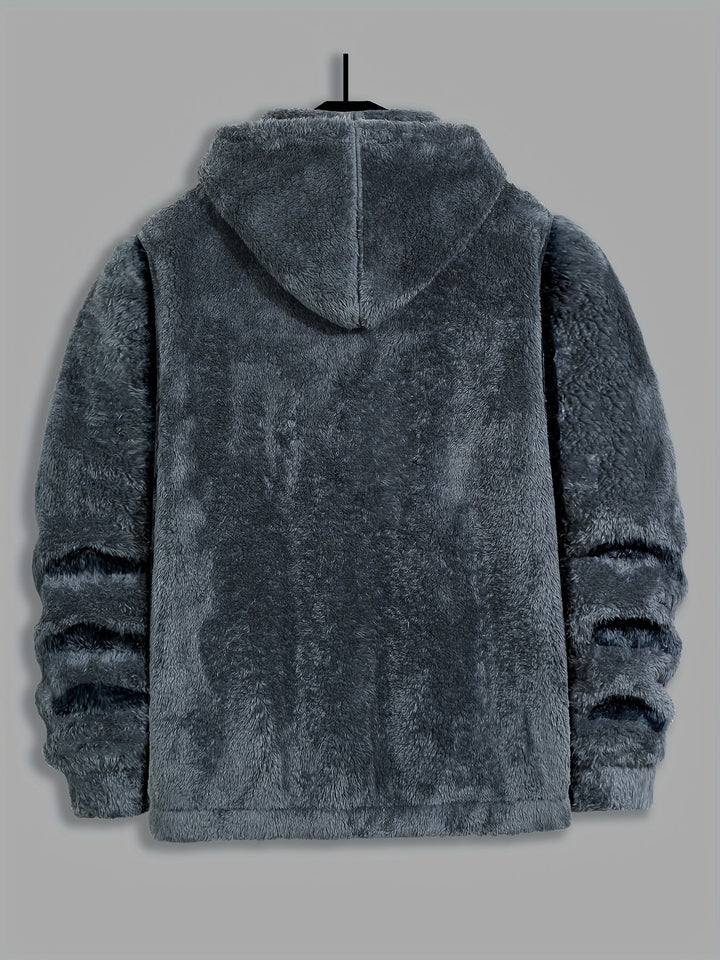 Cozy Hooded Zip Jacket