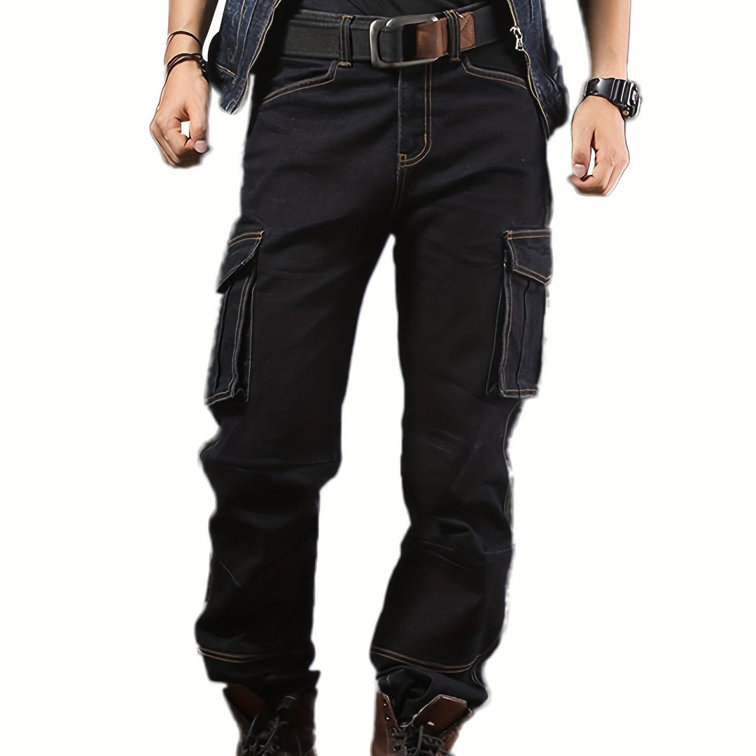 Rugged Multi-Pocket Cargo Pants