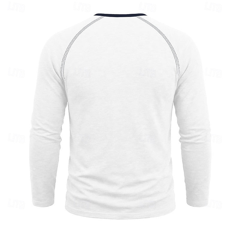 Classic Button Henley Shirt