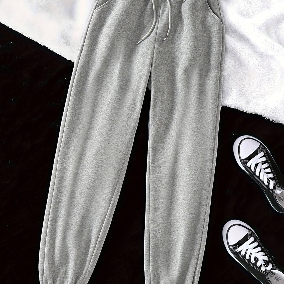 Relaxed Drawstring Joggers