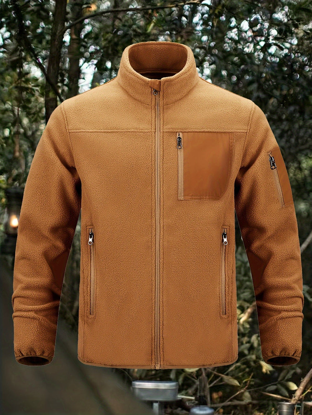 Rugged Full-Zip Outdoor Jacket