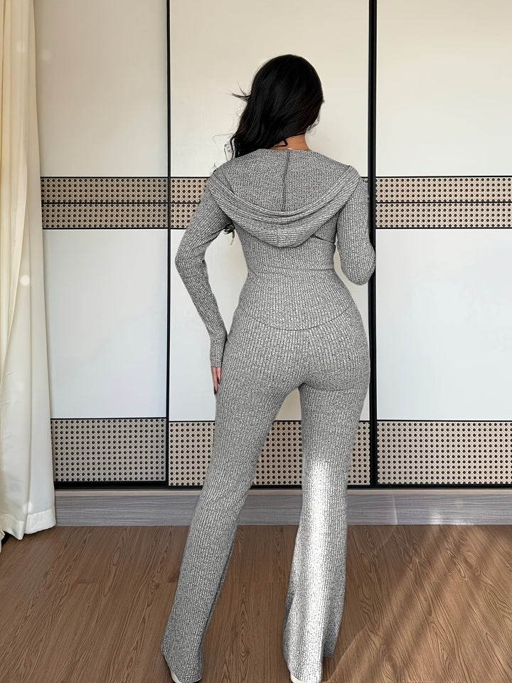 Ribbed Lounge Two-Piece Set