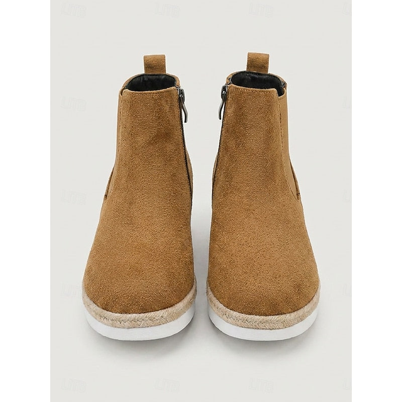 Wedge Ankle Boots