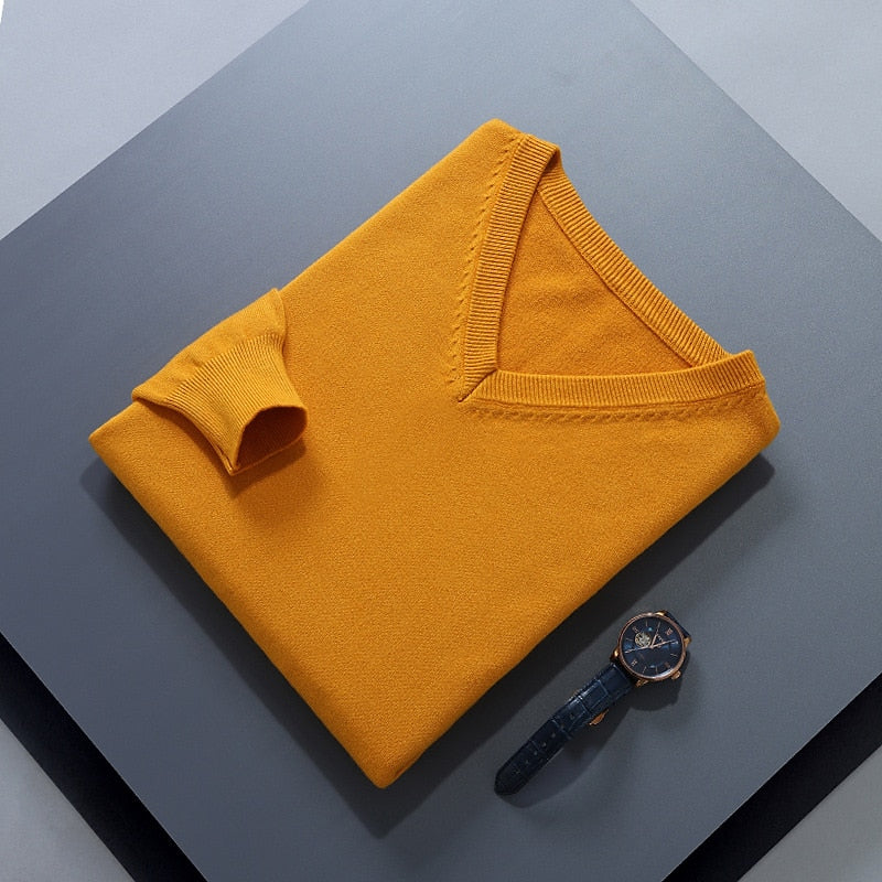 Refined V-Neck Sweater