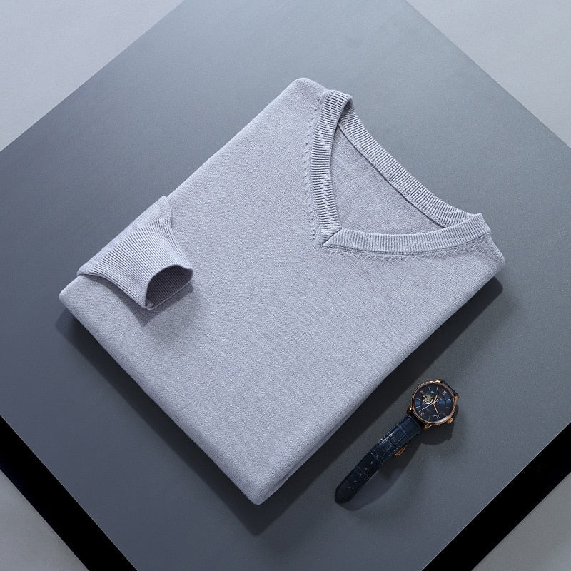 Refined V-Neck Sweater