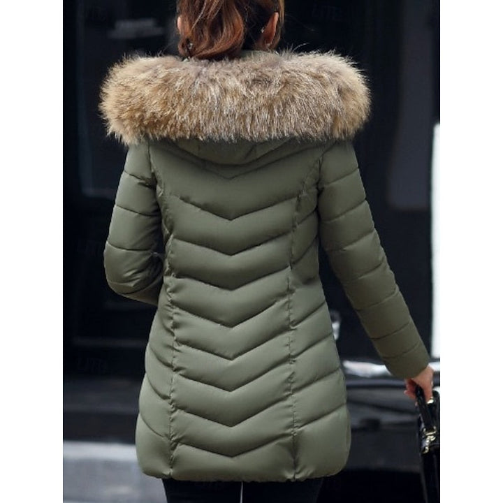 Hooded Quilted Winter Parka