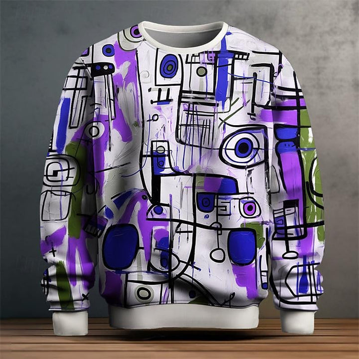 Artful Crew Neck Sweatshirt