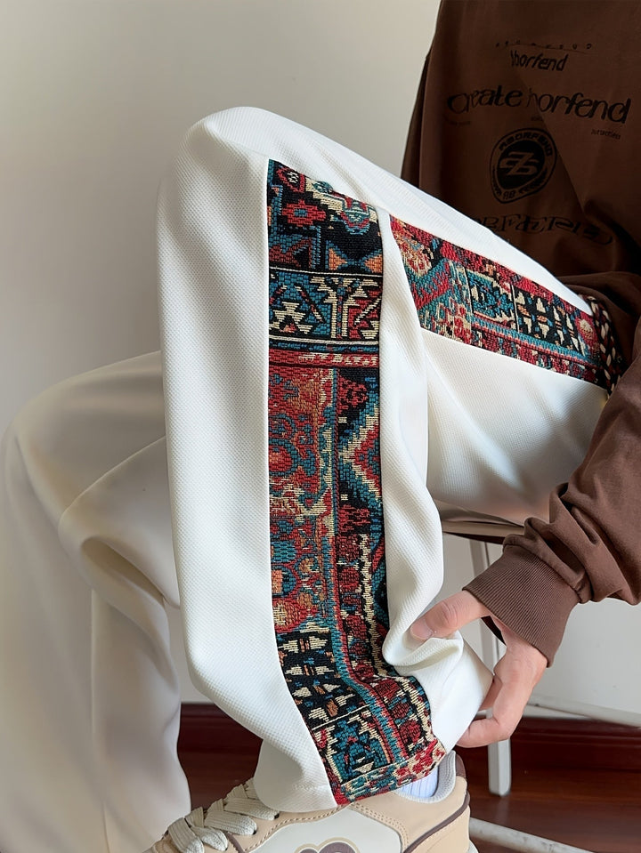 Wide-Leg Heritage Pants
