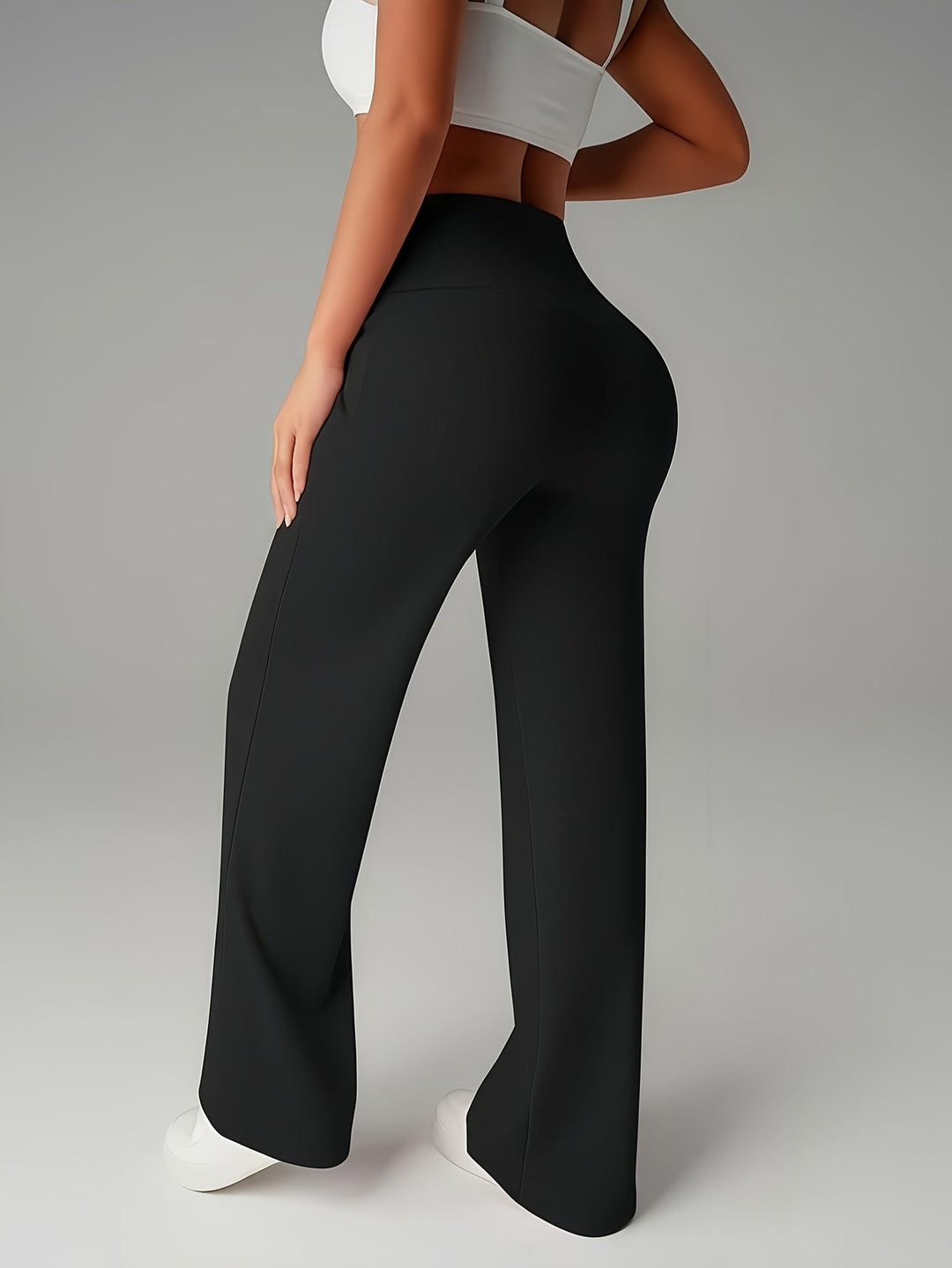 High-Waist Wide-Leg Pants
