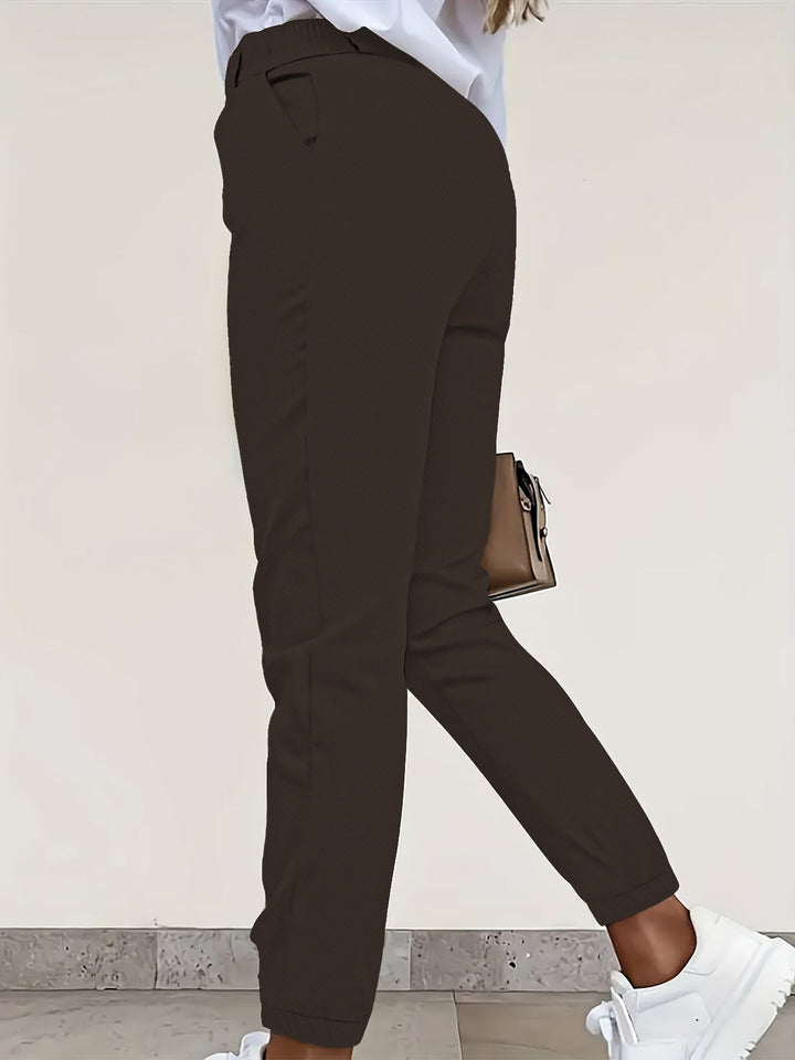 Tailored Slim-Fit Pants