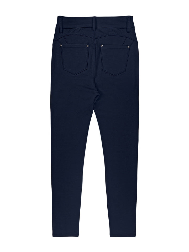 High-Waist Skinny Jeans