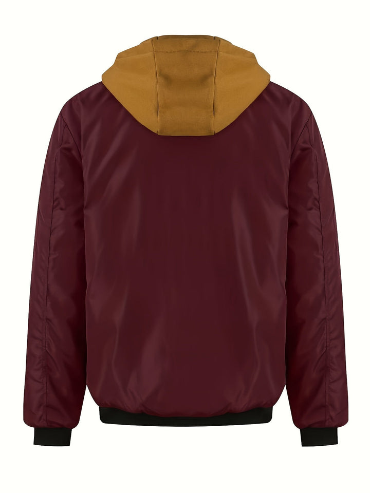 Hooded Warm-Lined Zip Jacket