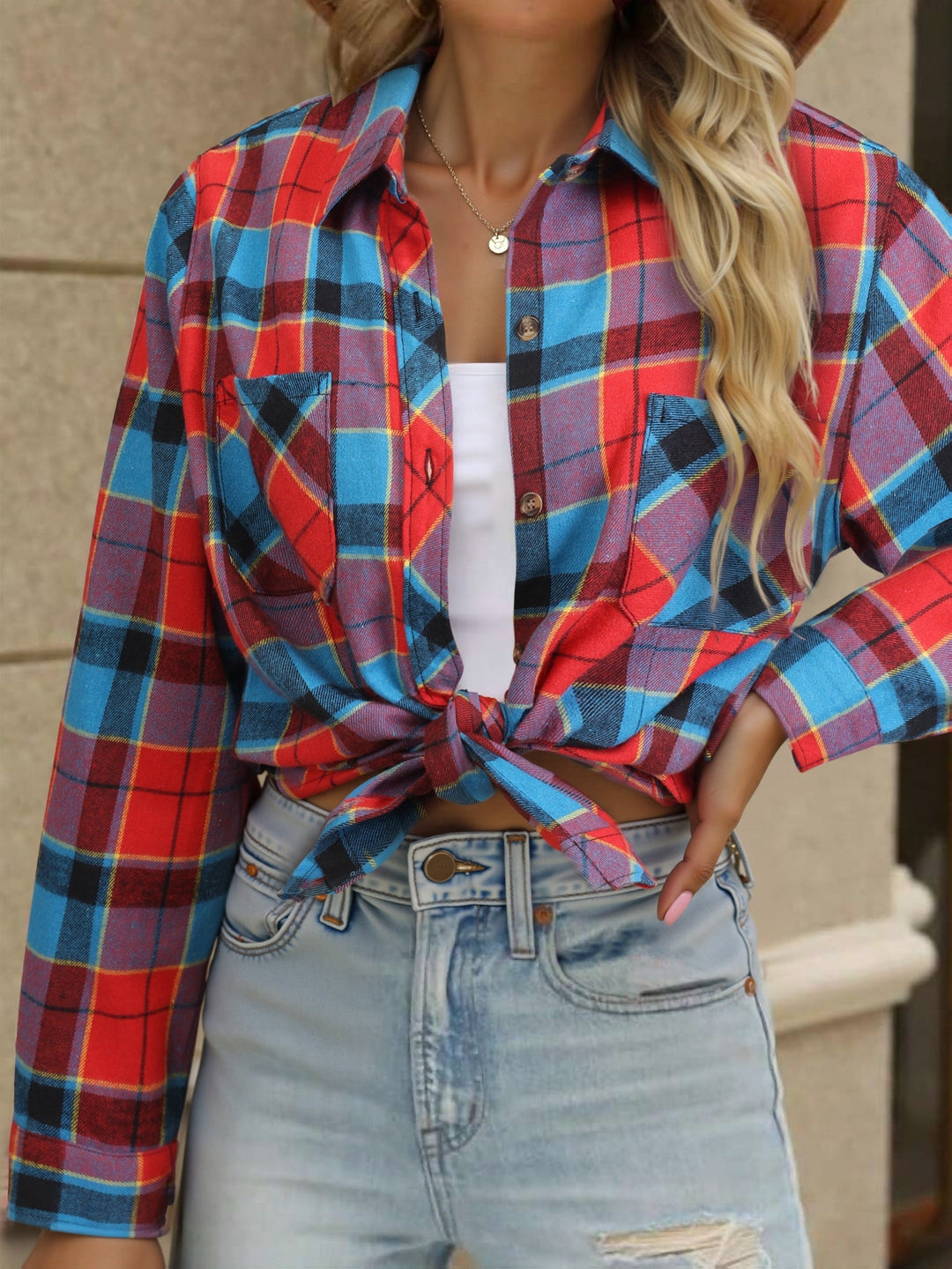Relaxed Buffalo Check Shirt