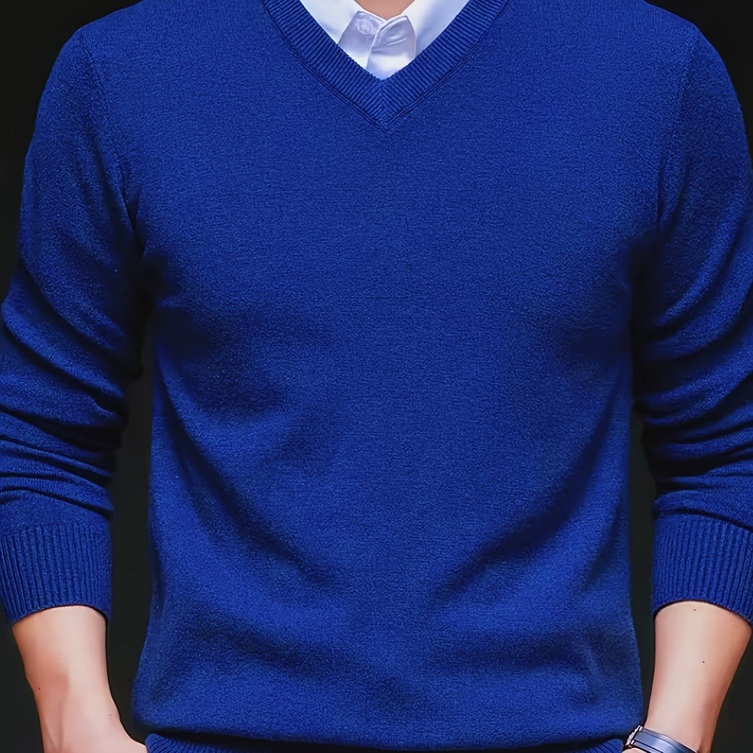 Classic V-Neck Sweater
