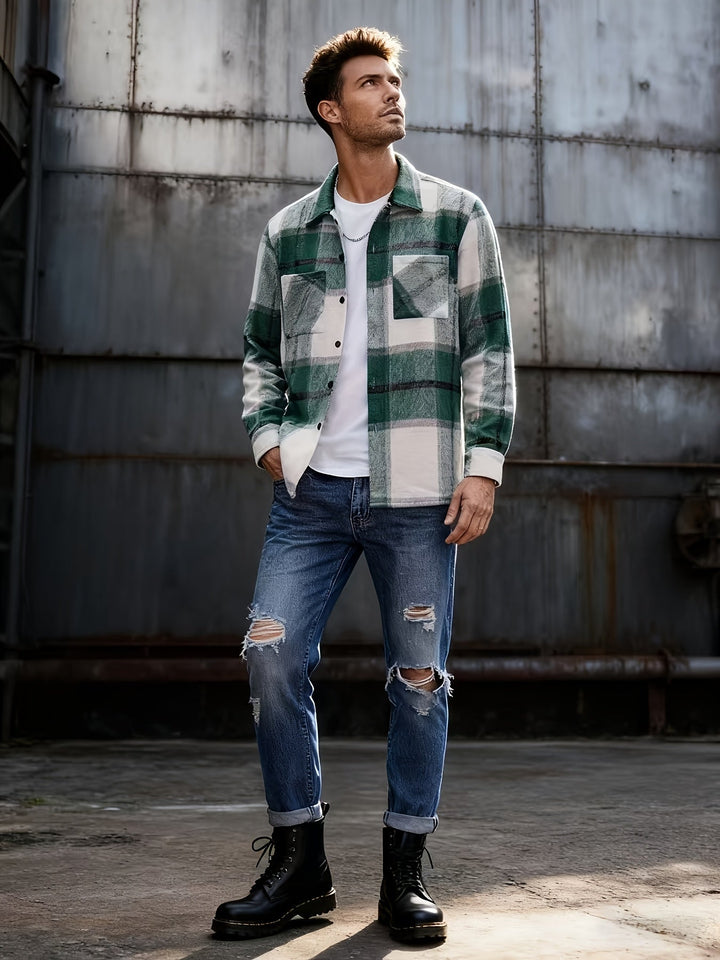 Rugged Check Overshirt