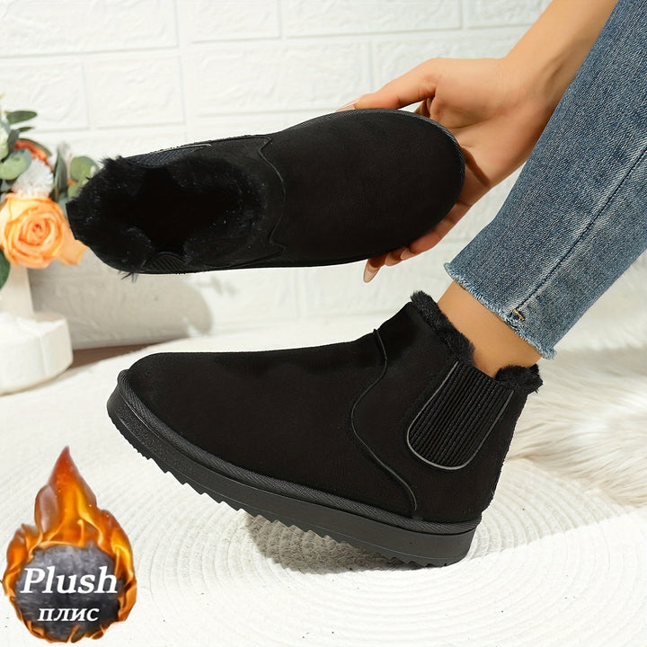 Cozy Platform Ankle Boots