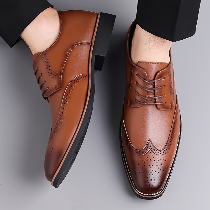 Classic Brogue Dress Shoes