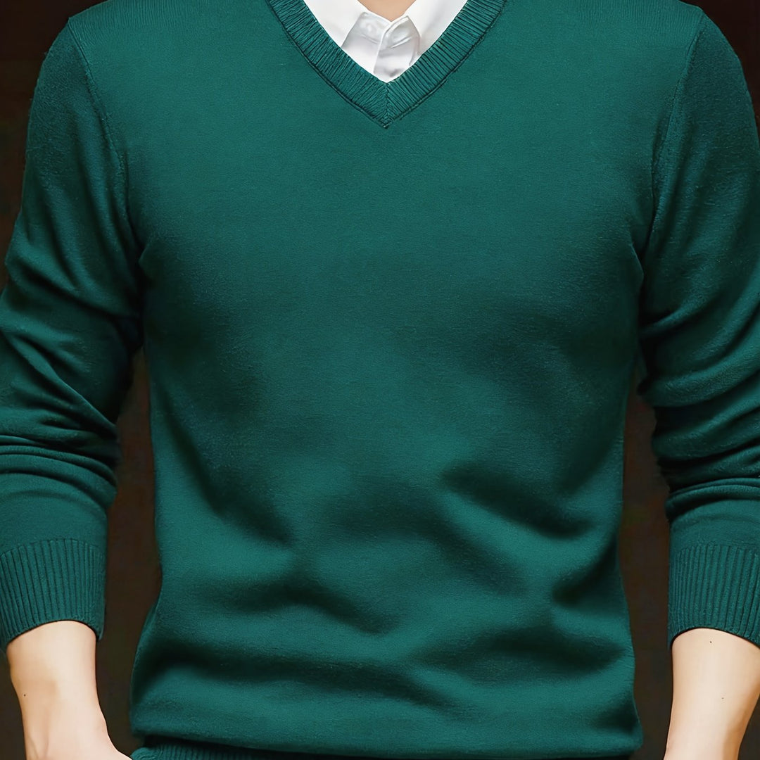 Classic V-Neck Sweater