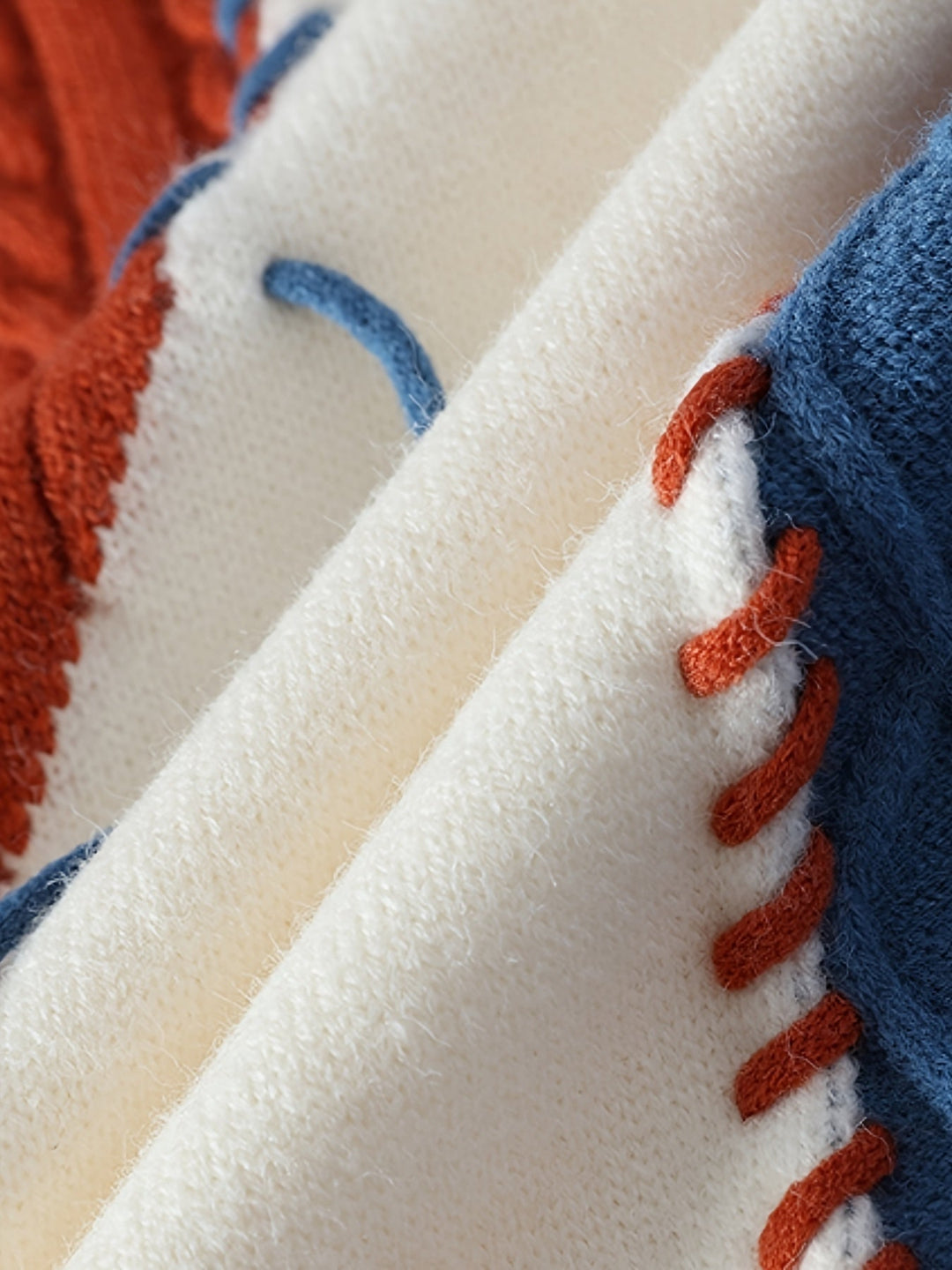 Color-Block Knit Sweater