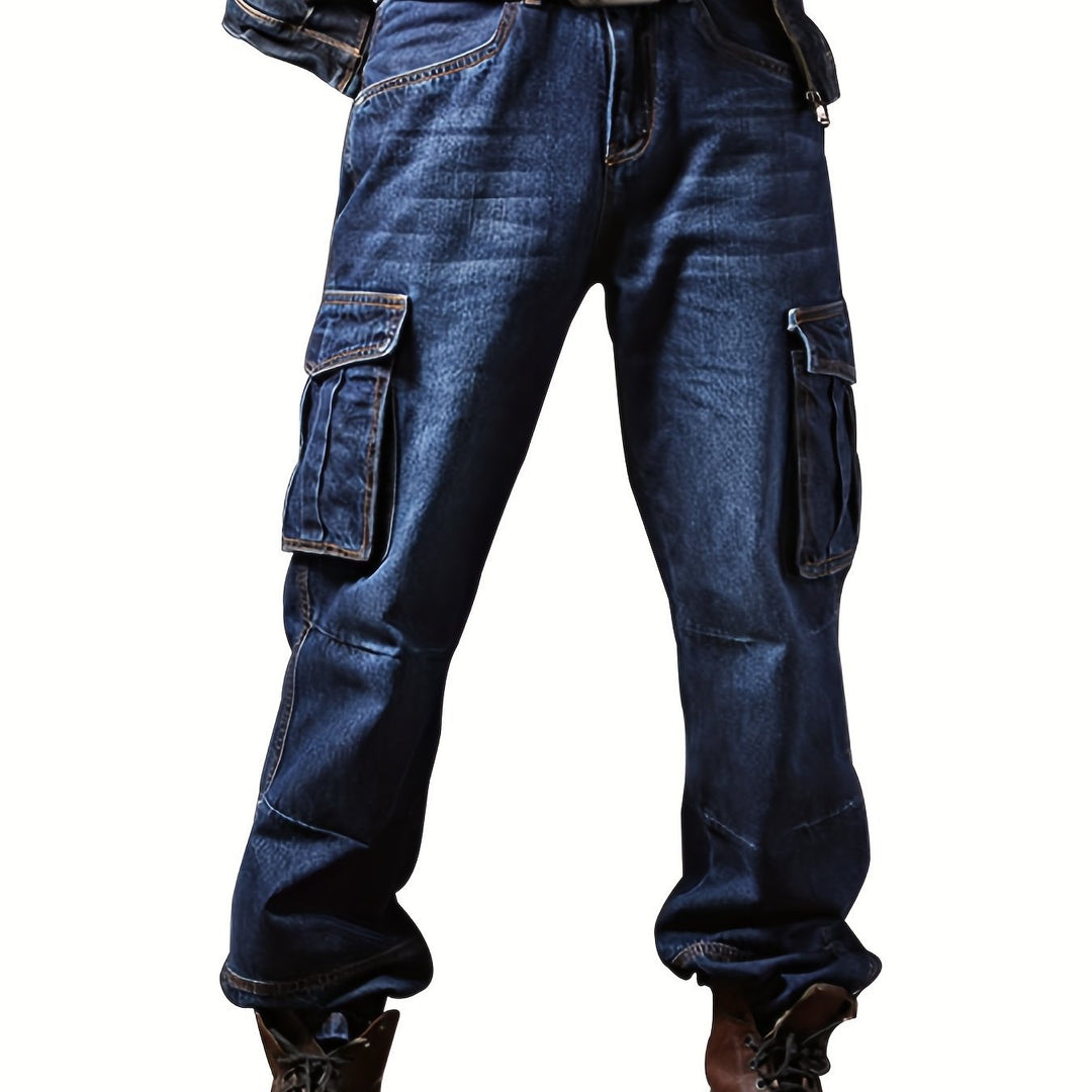 Rugged Multi-Pocket Cargo Pants