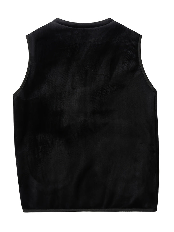 Cozy Lined Sleeveless Vest