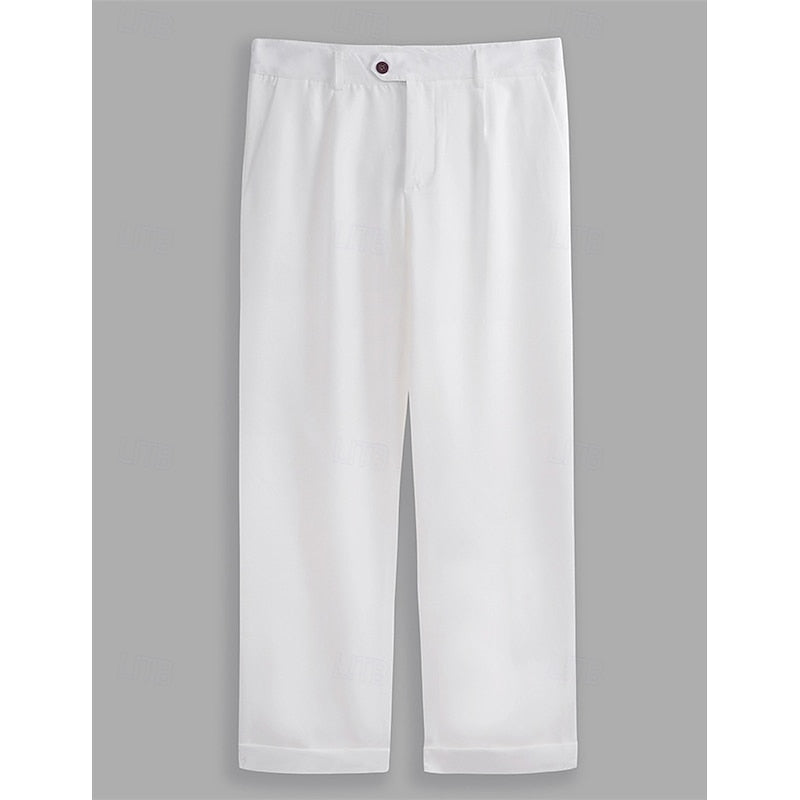 Tailored Pleated Pants